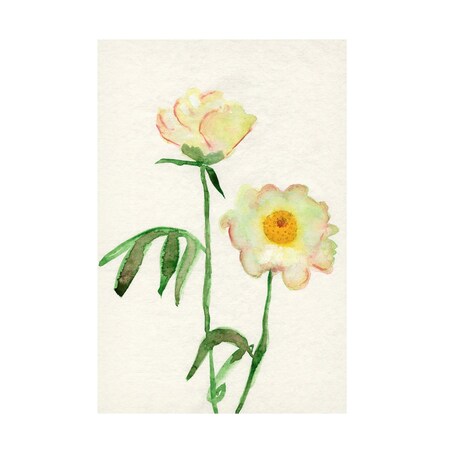 Alicia Ludwig 'Petite Fleur V' Canvas Art, 12x19